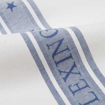 Icons Star viskestykke 50x70 cm - White/Blue - Lexington