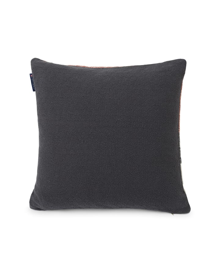 Irregula Striped Cotton pudebetræk 50x50 cm, Copper/Gray Lexington