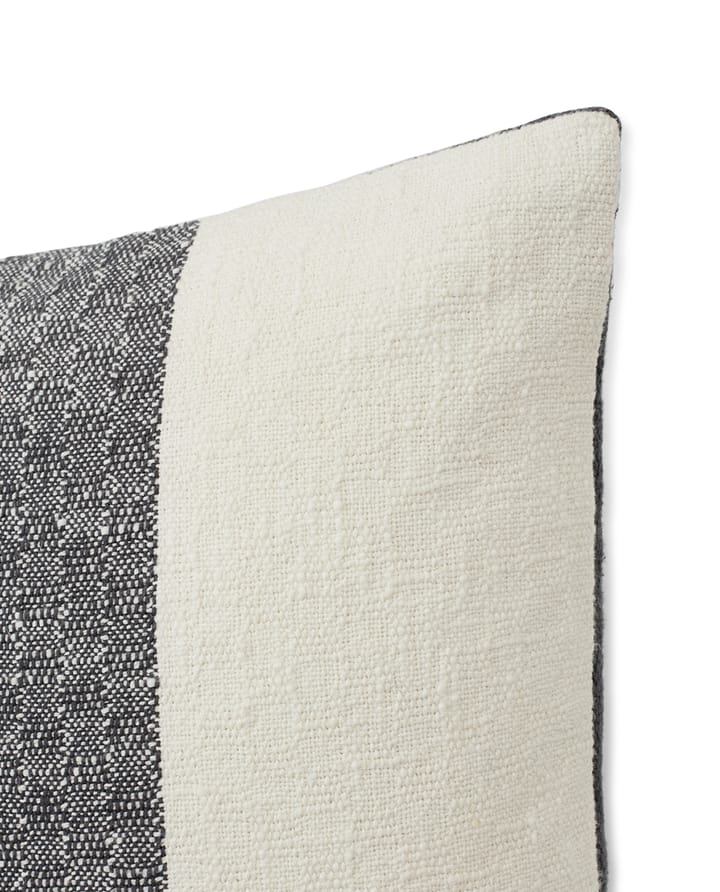 Irregula Striped Cotton pudebetræk 50x50 cm, Copper/Gray Lexington