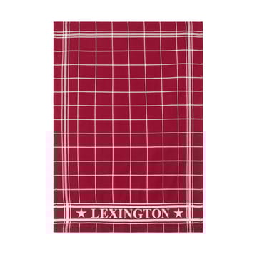 Lexington checked viskestykke 50x70 cm - Rød-hvid - Lexington