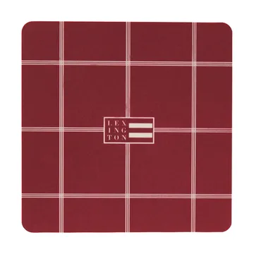Lexington laminerede glasunderlag - Red-light beige, 9x9 cm, 4-pak - Lexington