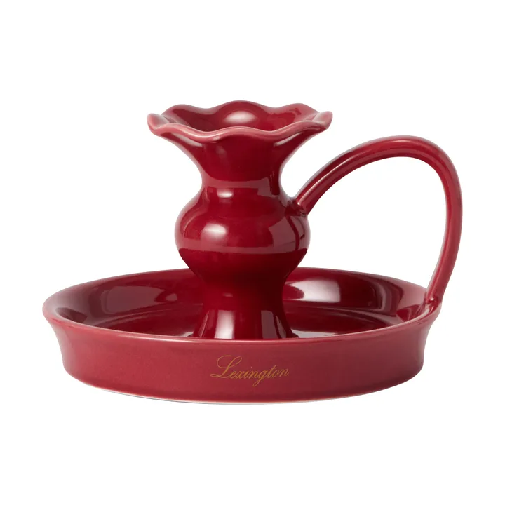 Lexington lav lysestage - Red, 15x14x11 cm - Lexington