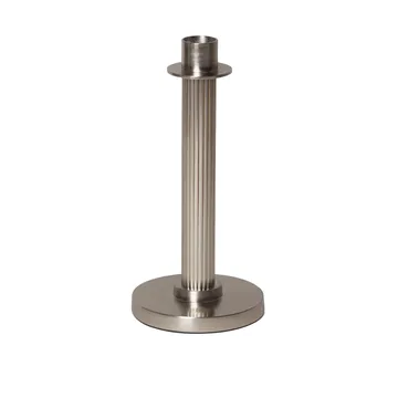 Lexington lysestage striped 20 cm - Brass - Lexington