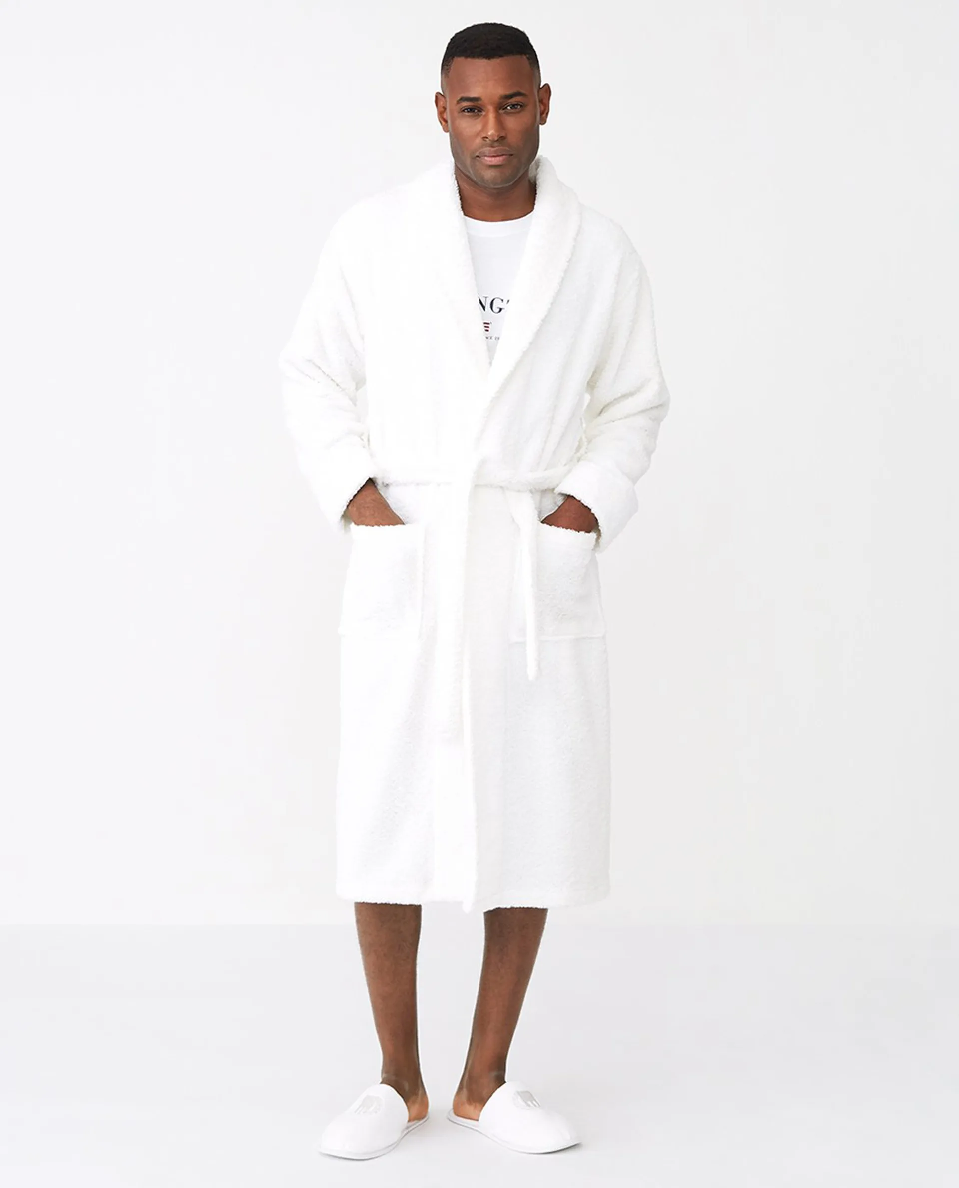 Lexington Original morgenkåbe L, White Lexington