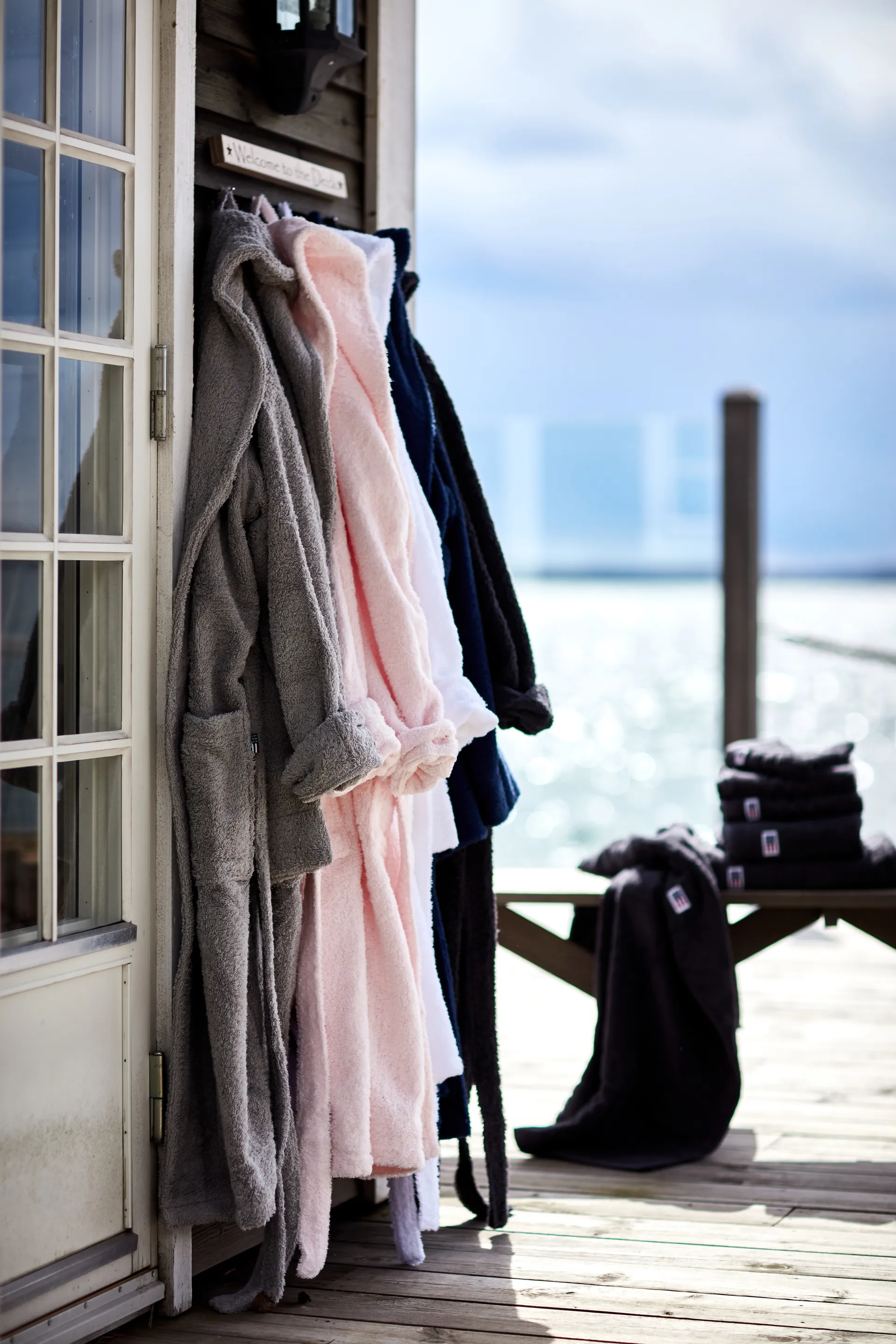 Lexington Original morgenkåbe M, Gray Lexington