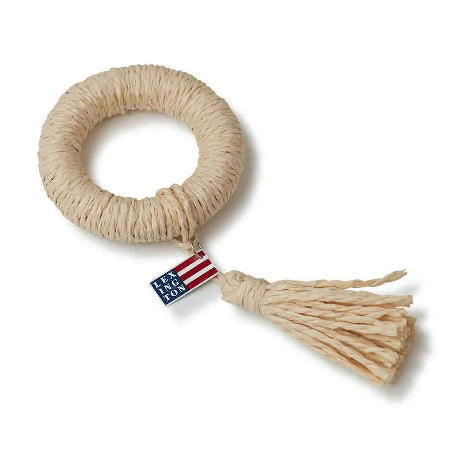 Lexington Recycled Paper Straw servietring, Natural Lexington