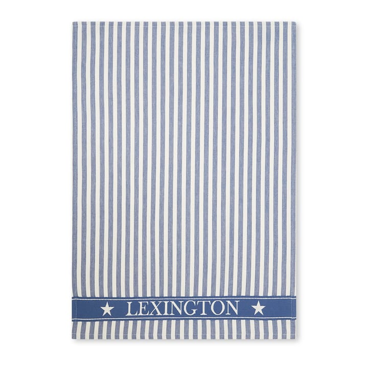 Lexington Striped viskestykke 50x70 cm - Blå/Blå - Lexington