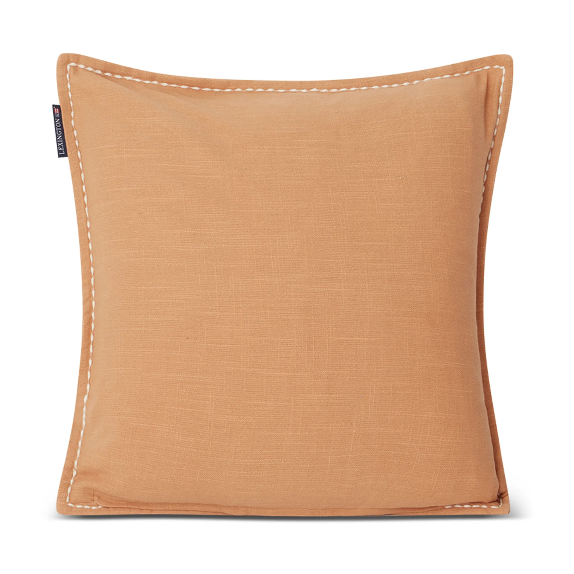 Life's A Beach Embroidered pudebetræk 50x50 cm, Beige/Hvid Lexington