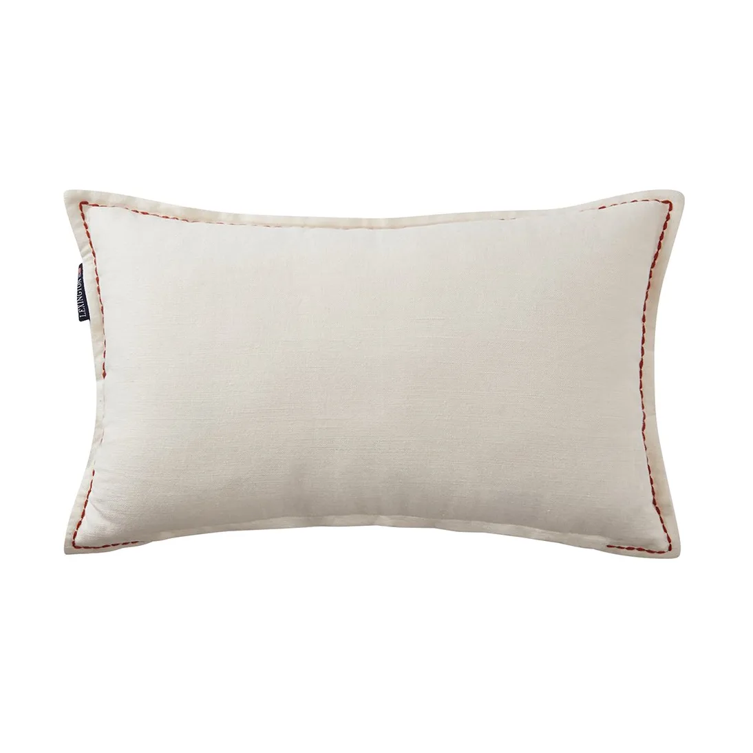 Logo Embroidered by the ocean pude 30x50, White Lexington