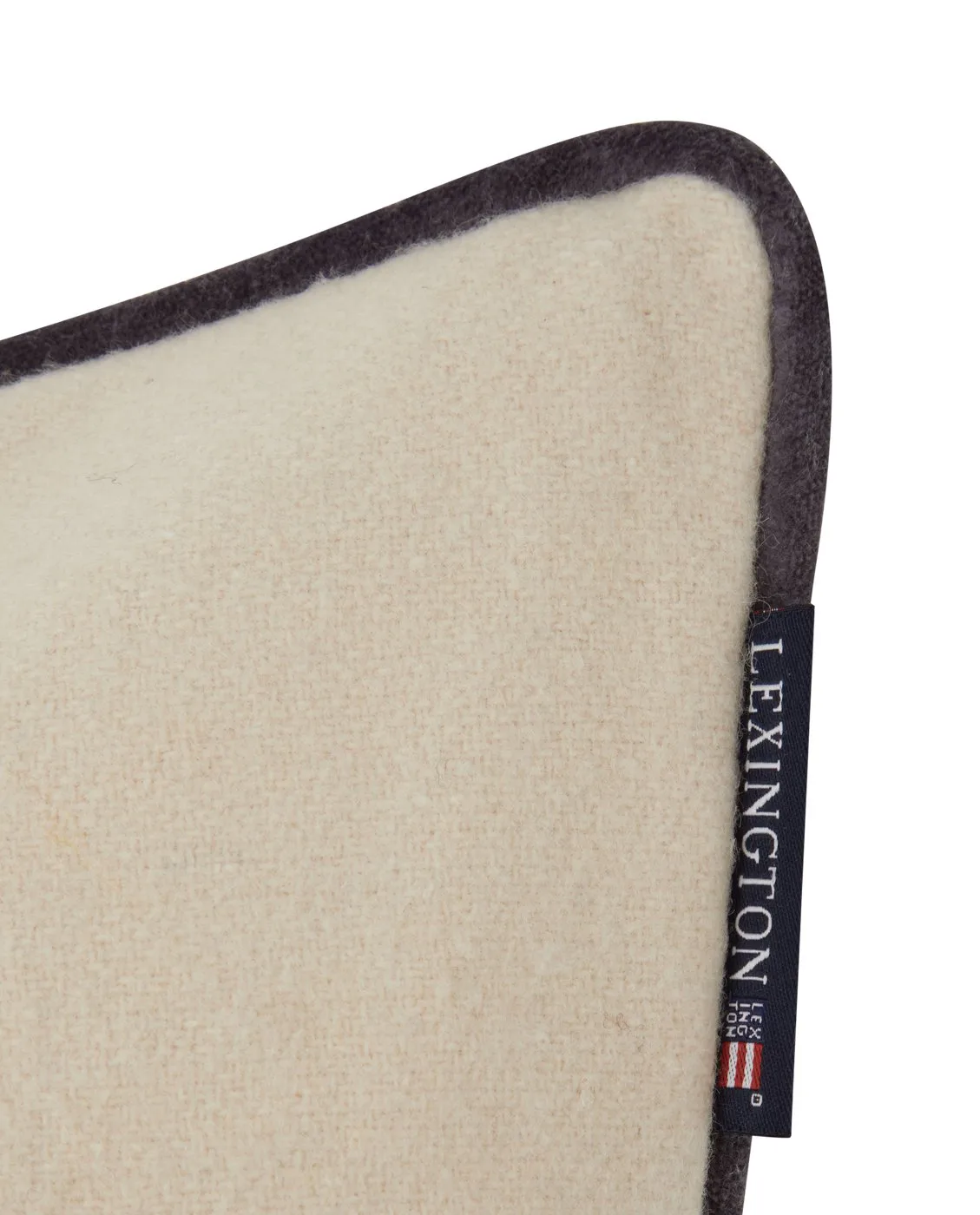 Merry Christmas Wool Mix pudebetræk 50x50 cm, White/Green/Beige Lexington