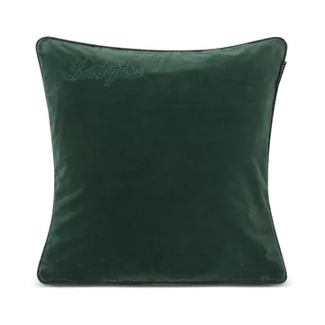 Organic Cotton Velvet pudebetræk 50x50 cm - Green - Lexington