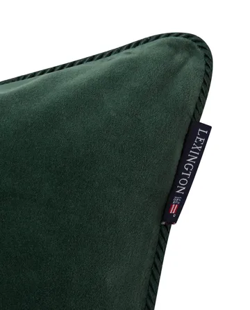 Organic Cotton Velvet pudebetræk 50x50 cm - Green - Lexington