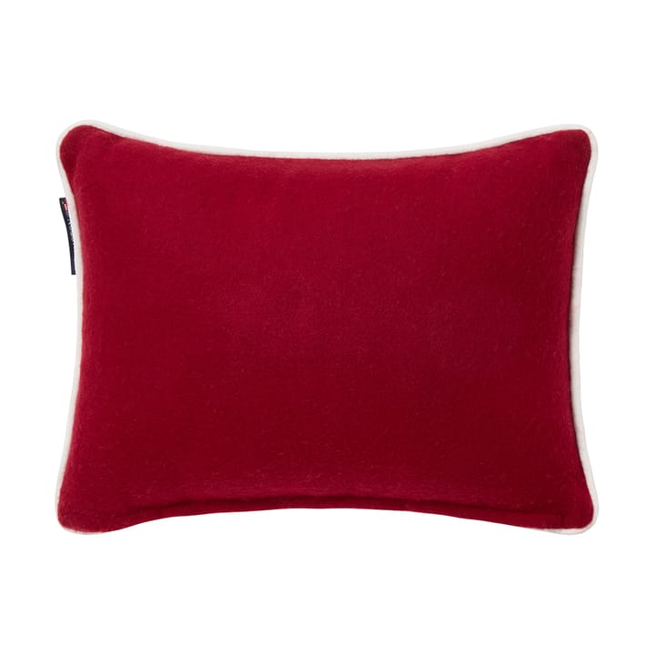 Ornament uldmix pude 30x40 cm, Red-white Lexington