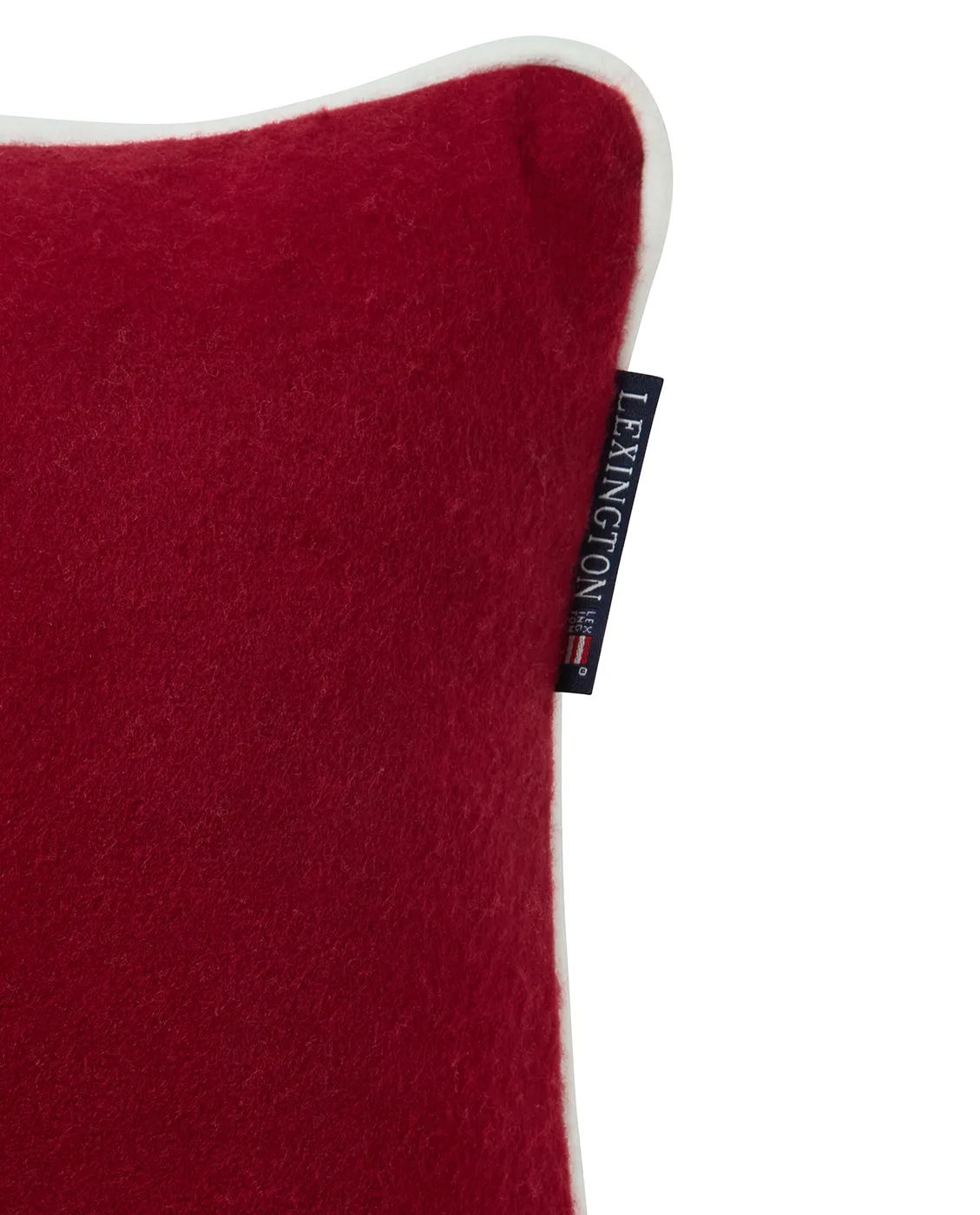 Ornament uldmix pude 30x40 cm, Red-white Lexington