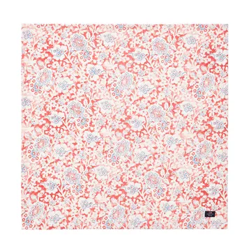 Printed Flowers Recycled Cotton stofserviet 50x50 cm - Koral - Lexington