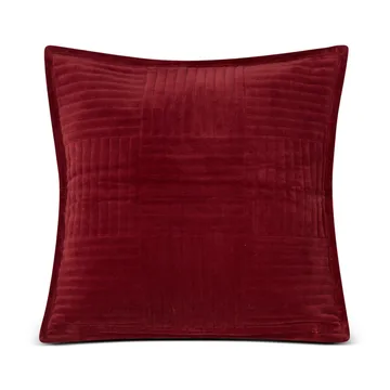 Quilted Velvet Star pudebetræk 50x50 cm - Red - Lexington