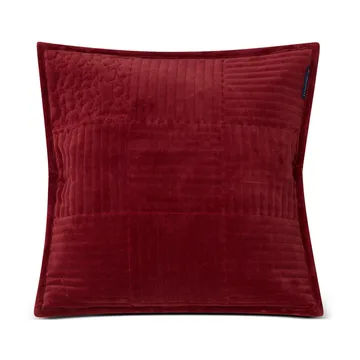 Quilted Velvet Star pudebetræk 50x50 cm - Red - Lexington