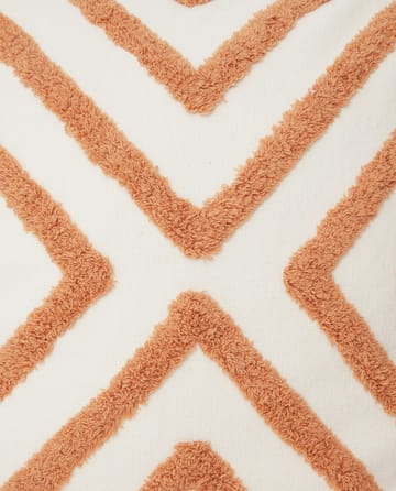 Rug Graphic Canvas pudebetræk 50x50 cm - Hvid/Beige - Lexington