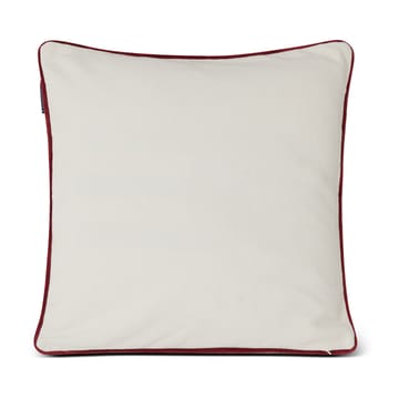 Seasons Greetings Cotton pudebetræk 50x50 cm - Offwhite/Red - Lexington