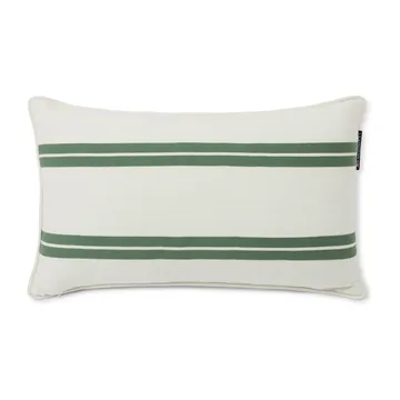 Side Striped pude small 30x50 cm - White/Green - Lexington