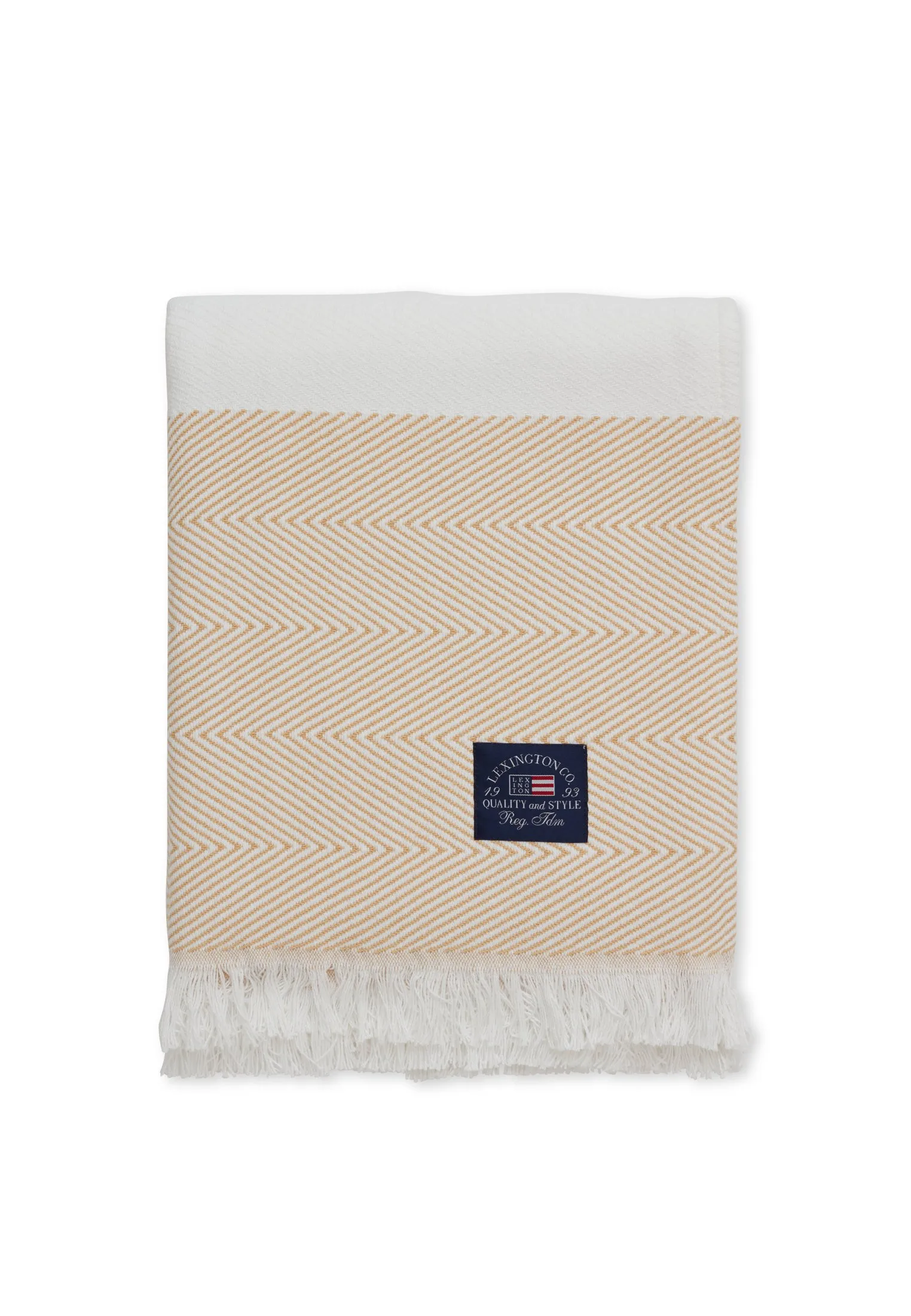 Sildebensstribet plaid, Beige Lexington