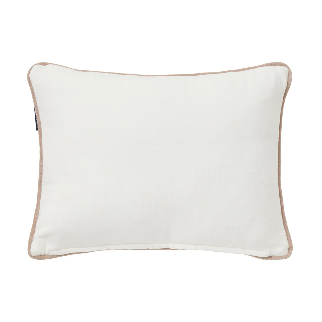 Skis and Poles eko. velourbomulds pude 30x40 cm, White-multi Lexington