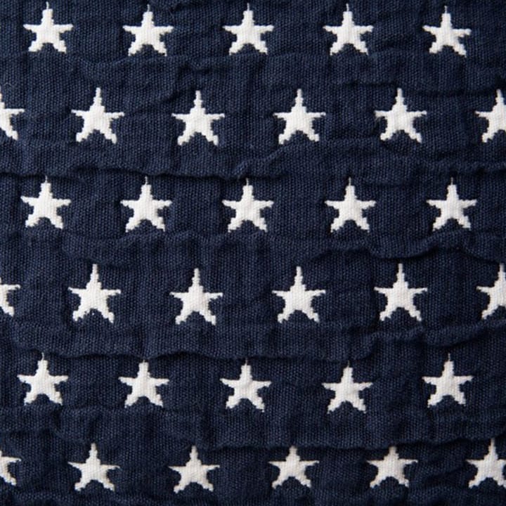 Star sengetæppe, navy, 260x240 Lexington