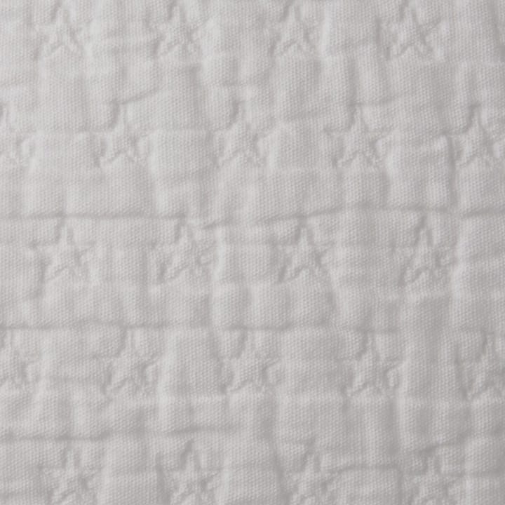 Star sengetæppe, white, 260x240 Lexington