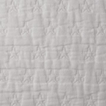 Star sengetæppe - white, 260x240 - Lexington