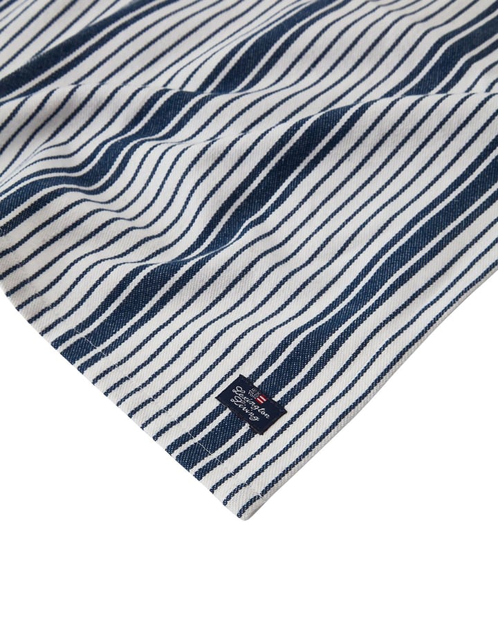 Stribed Organic Cotton serviet 50x50, Navy Lexington
