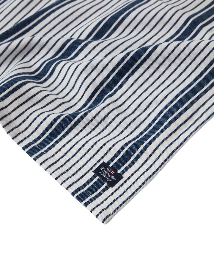 Stribed Organic Cotton serviet 50x50 - Navy - Lexington