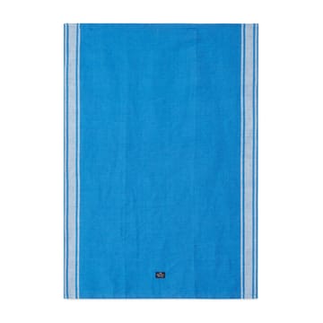 Striped Linen Cotton viskestykke 50x70 cm - Blå/Hvid - Lexington