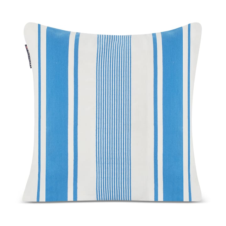 Striped Sea Salt Sun pudebetræk 50x50 cm, Blå/Hvid Lexington
