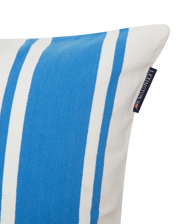 Striped Sea Salt Sun pudebetræk 50x50 cm, Blå/Hvid Lexington
