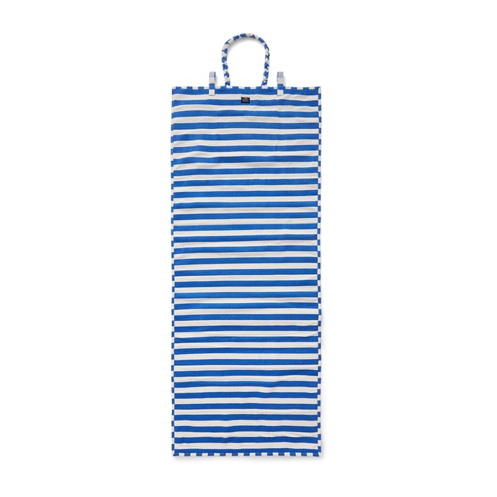 Striped strandtæppe 190x70 cm - Blå/Hvid - Lexington
