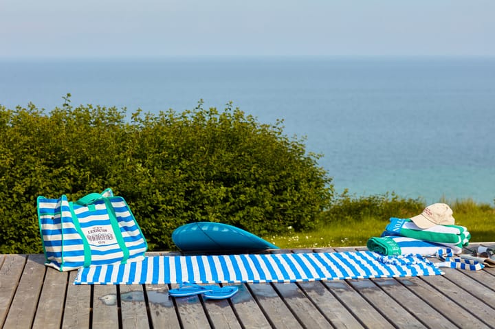 Striped strandtæppe 190x70 cm, Blå/Hvid Lexington