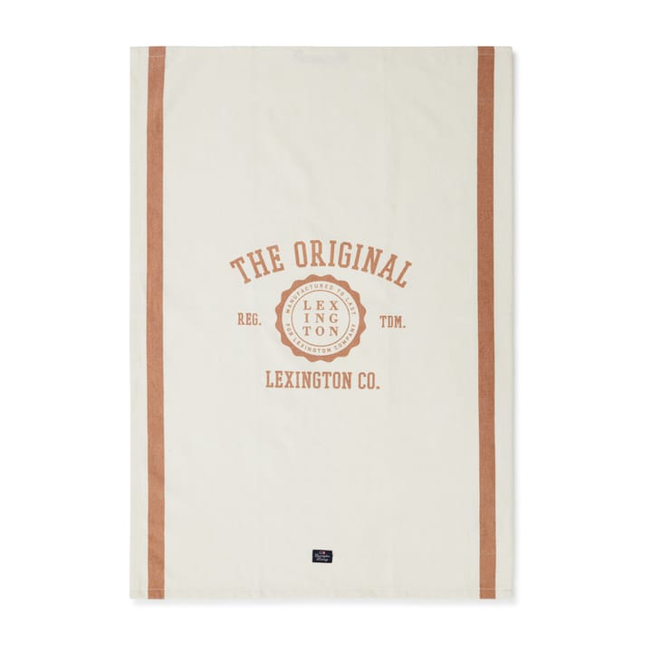 The Original Cotton Twill viskestykke 50x70 cm
 - Offwhite/Brown - Lexington