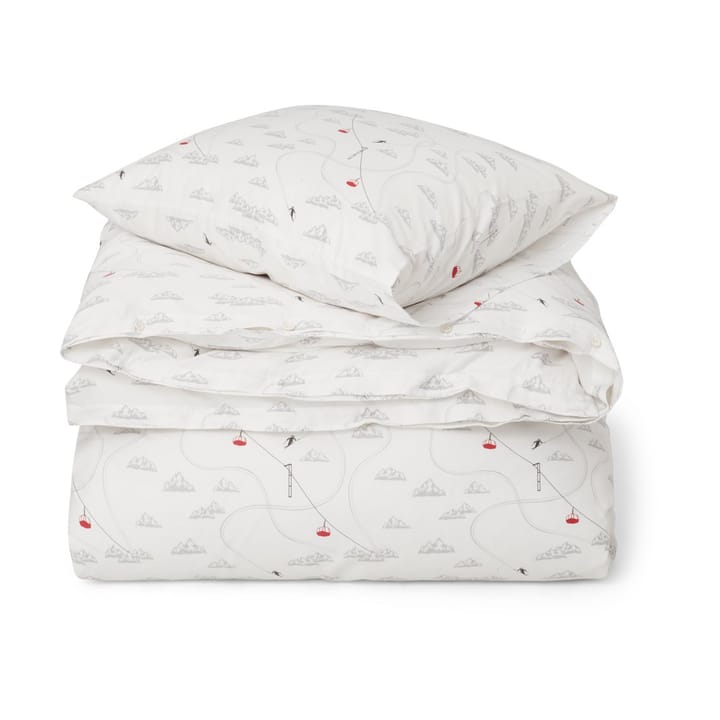 Winter Printed Cotton Sateen sengesæt - 2x50x60 cm, 220x220 cm - Lexington