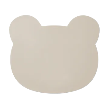 Aura bjørn dækkeserviet - Sandy - Liewood