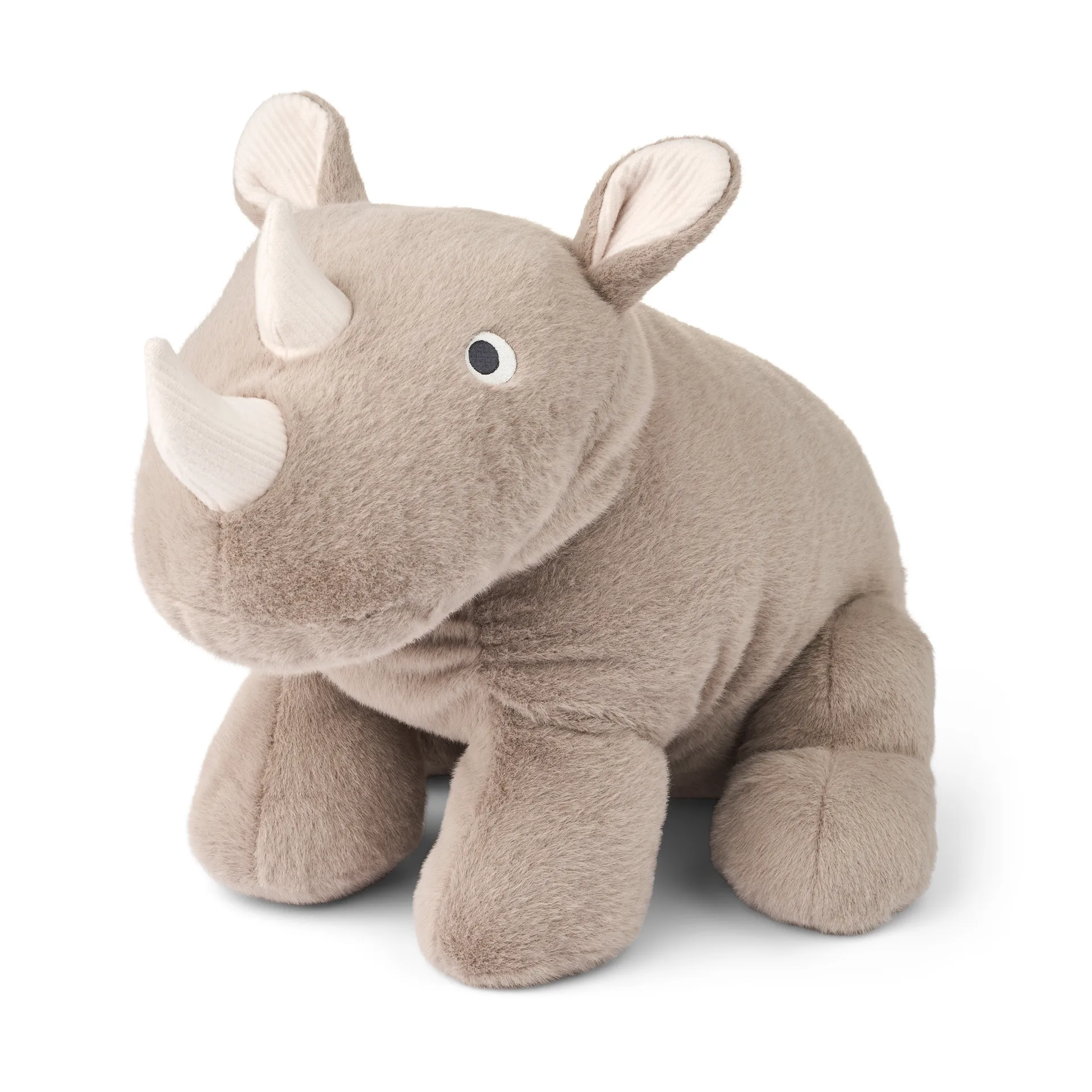 Barnaby Rhino plysdyr næsehorn large, Stone beige Liewood