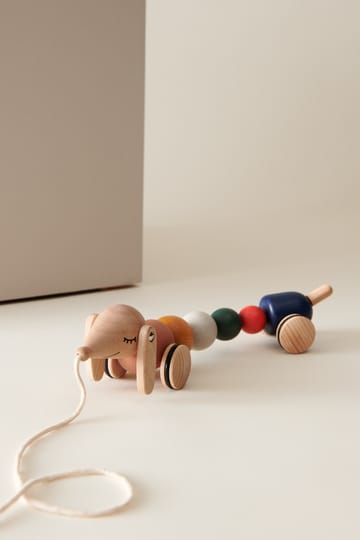 Barthes træklegetøj - Golden caramel multi mix - Liewood