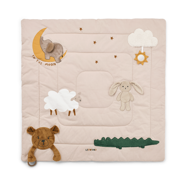 Bernet aktivitetsmåtte 95x95 cm - Sandy multi mix - Liewood