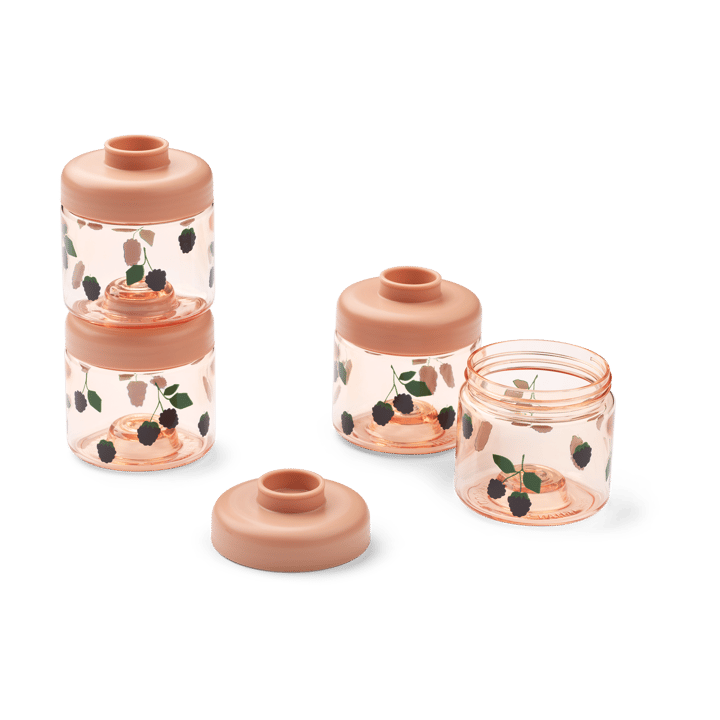 Dominique barnmadsdåser 100 ml 4-pak - Berry-Pale Tuscany - Liewood