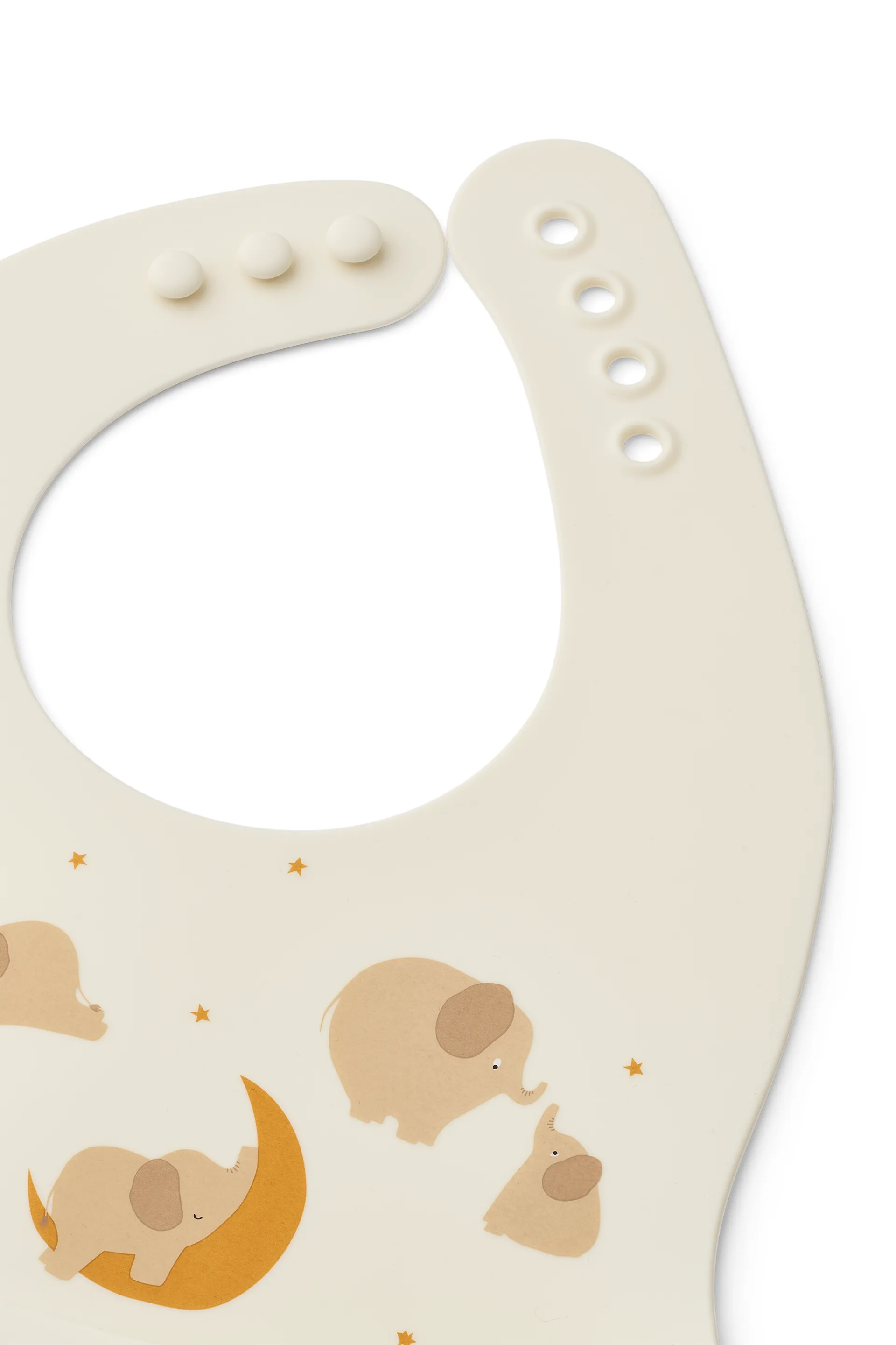 Ember printet hagesmæk 2 dele, Elephant-Creme de la creme Liewood