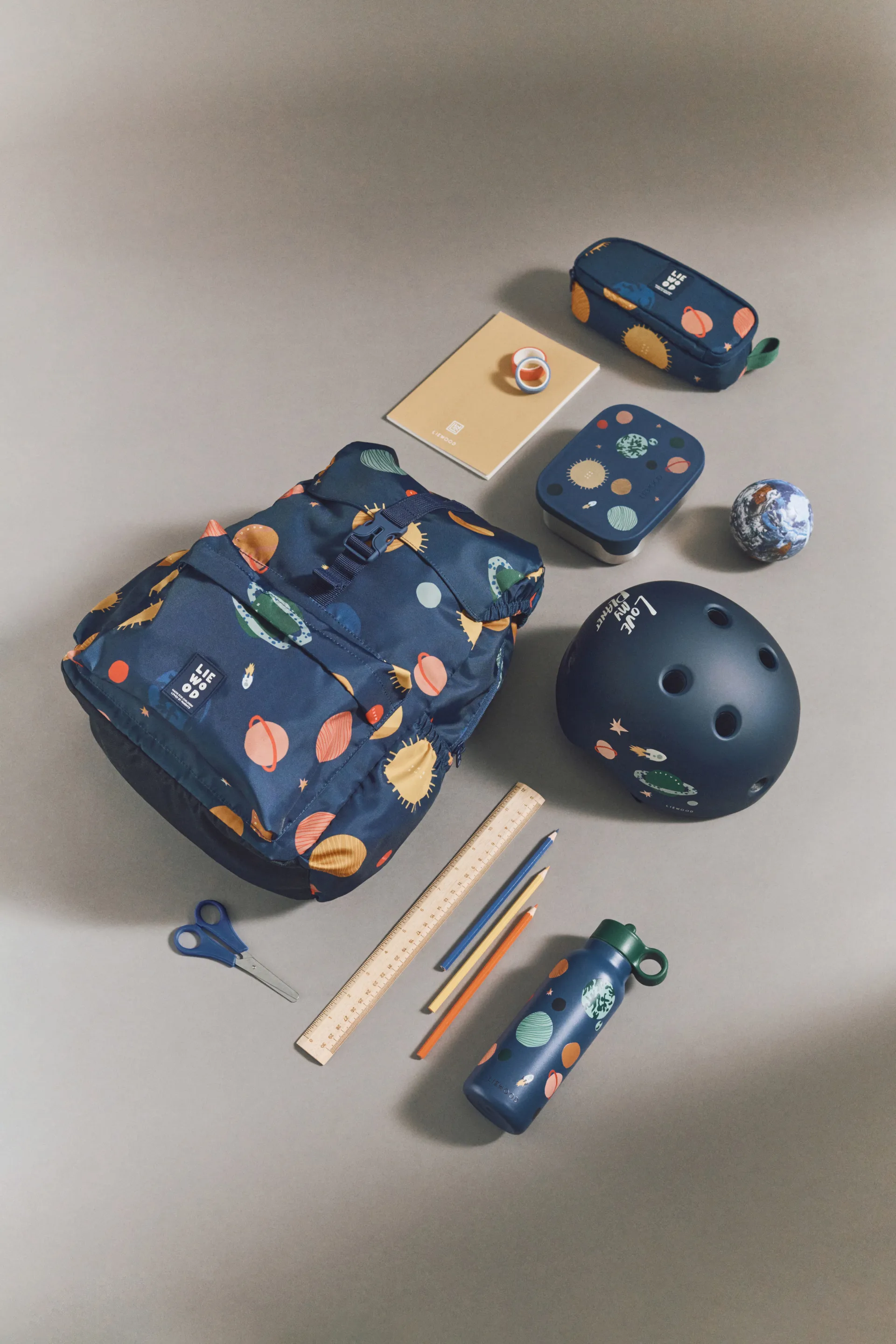 Falk vandflaske 35 cl, Universe-Classic navy Liewood