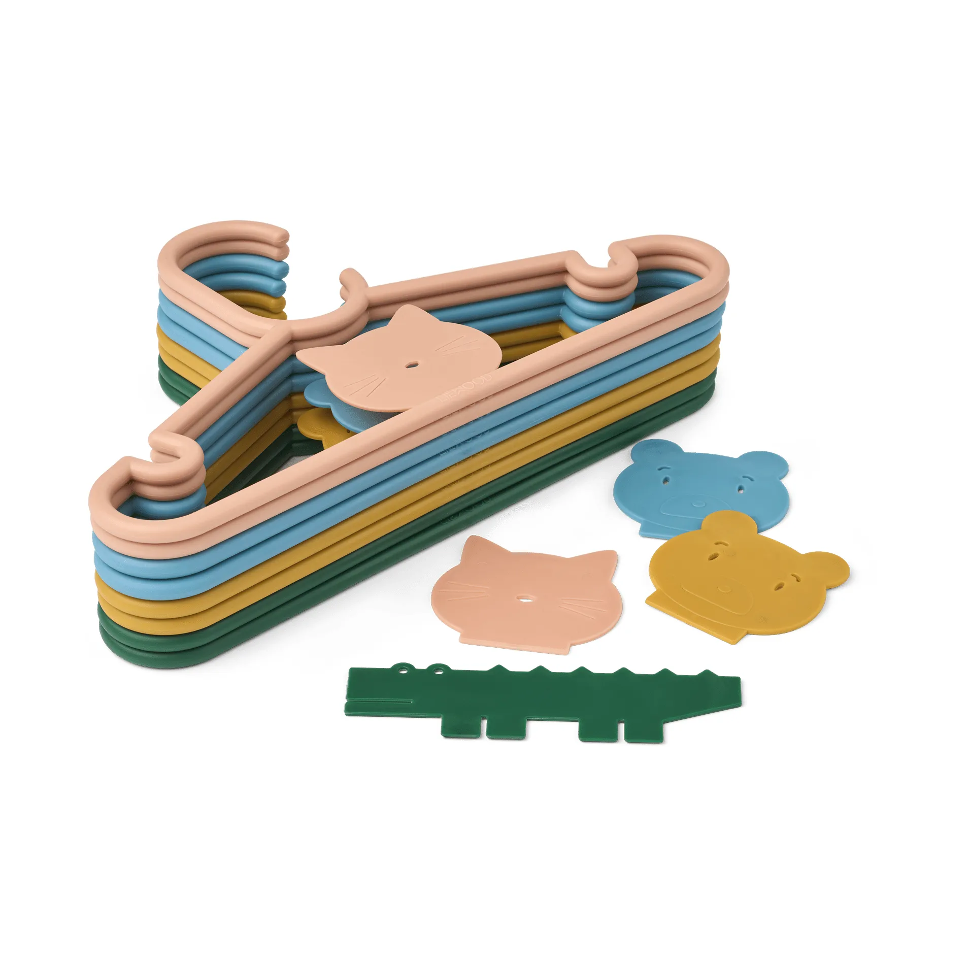Falton Classic tøjstativ, Yuzu multi mix, 8-pak Liewood