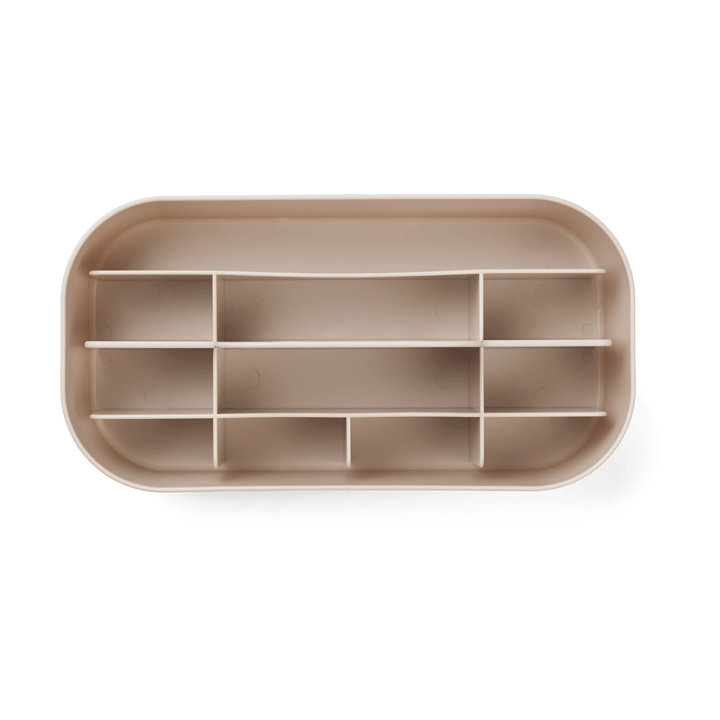 Hope storage caddy opbevaringsboks 17x32 cm - Sandy - Liewood
