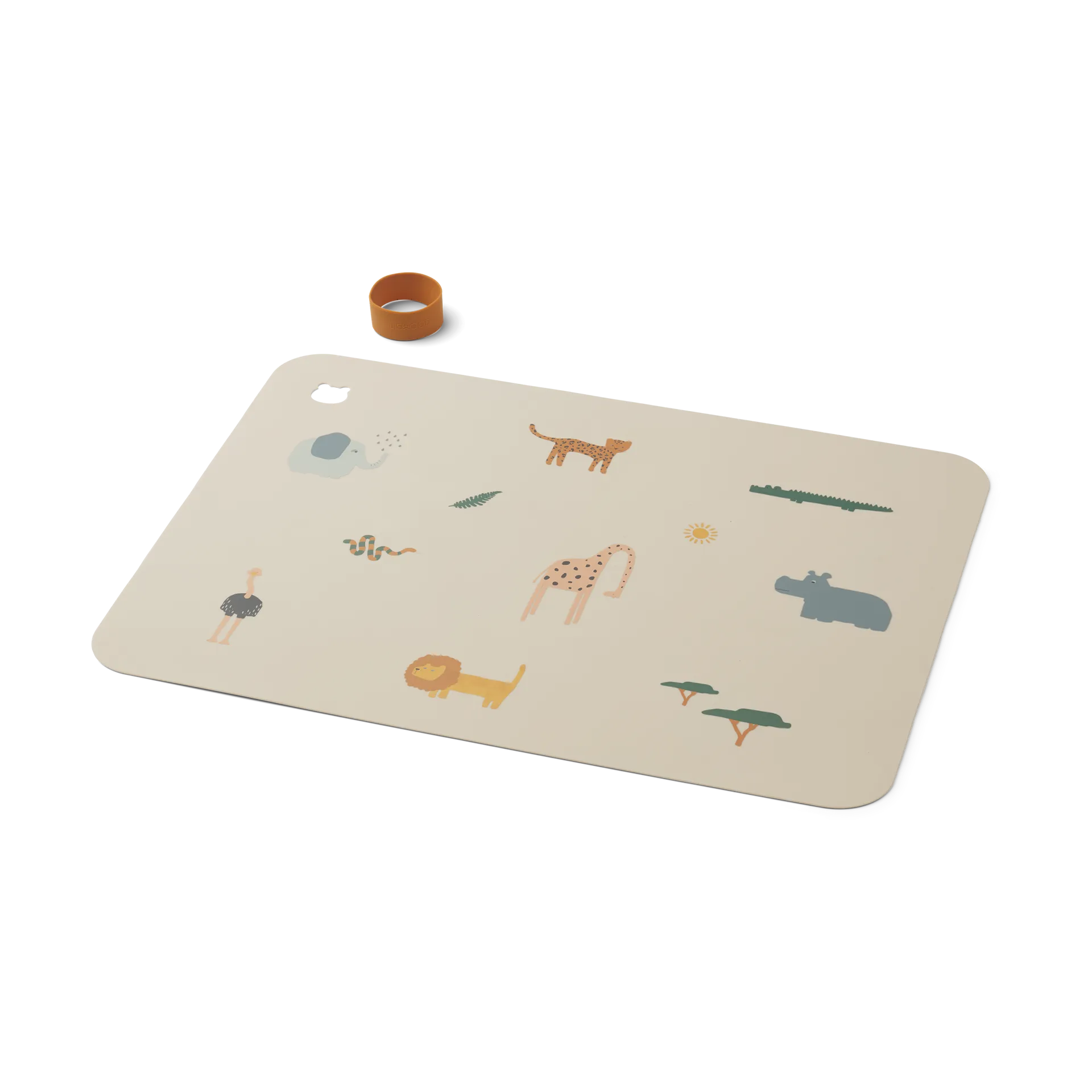 Jude dækkeserviet 30,2x41 cm, Safari sandy mix Liewood