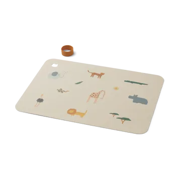 Jude dækkeserviet 30,2x42,1 cm - Safari sandy mix - Liewood