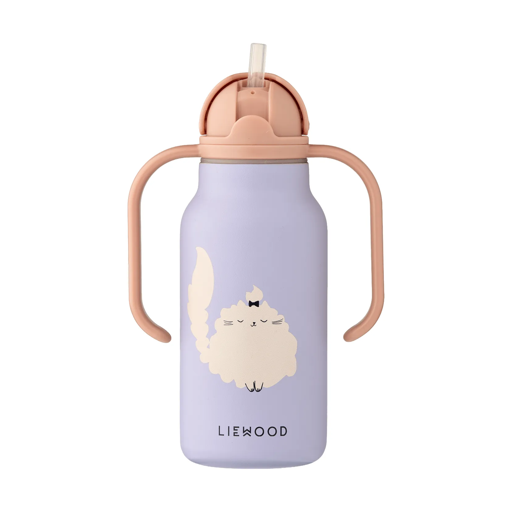 Kimmie vandflaske 25 cl, Cat-Warm lilac Liewood